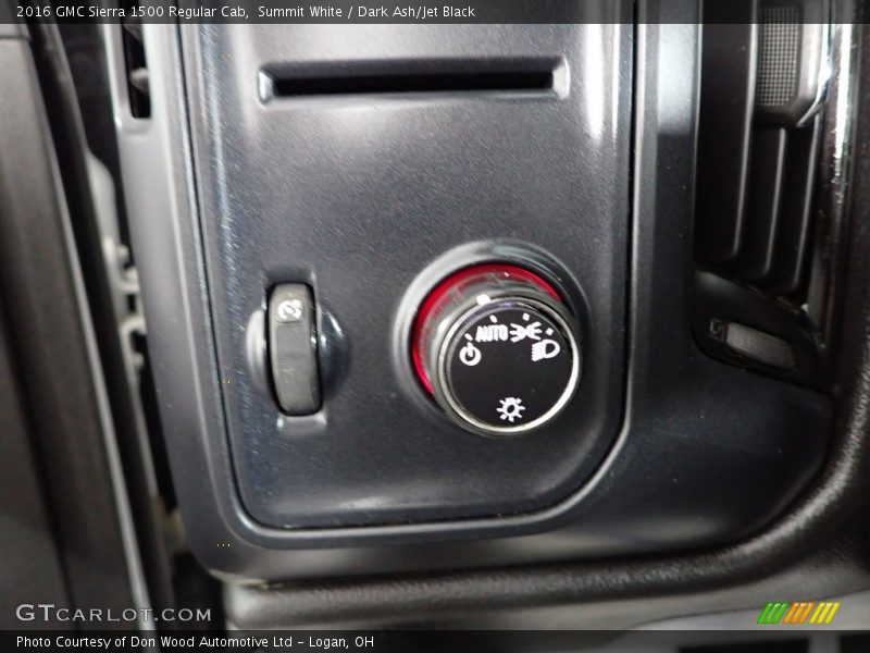 Summit White / Dark Ash/Jet Black 2016 GMC Sierra 1500 Regular Cab