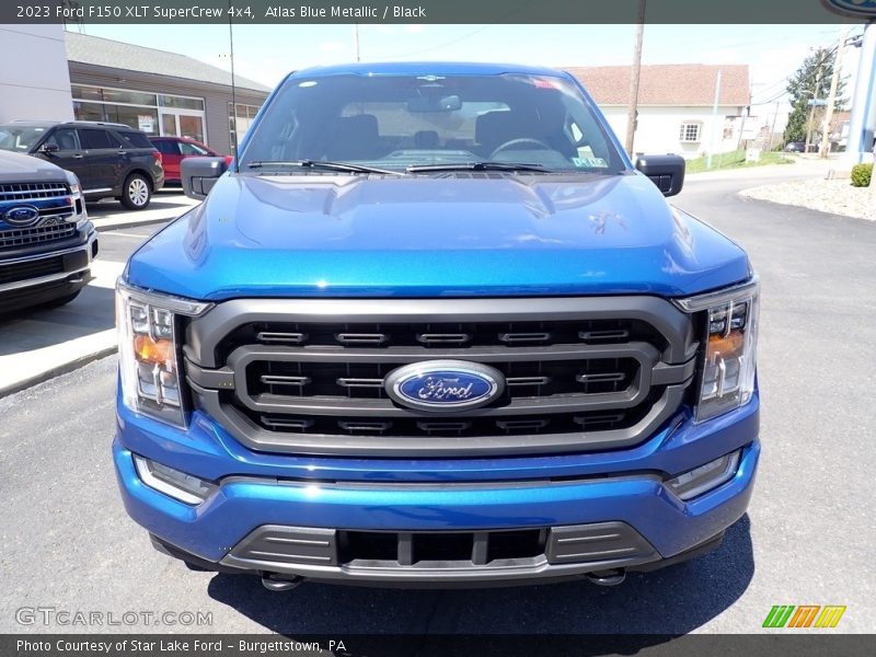 Atlas Blue Metallic / Black 2023 Ford F150 XLT SuperCrew 4x4