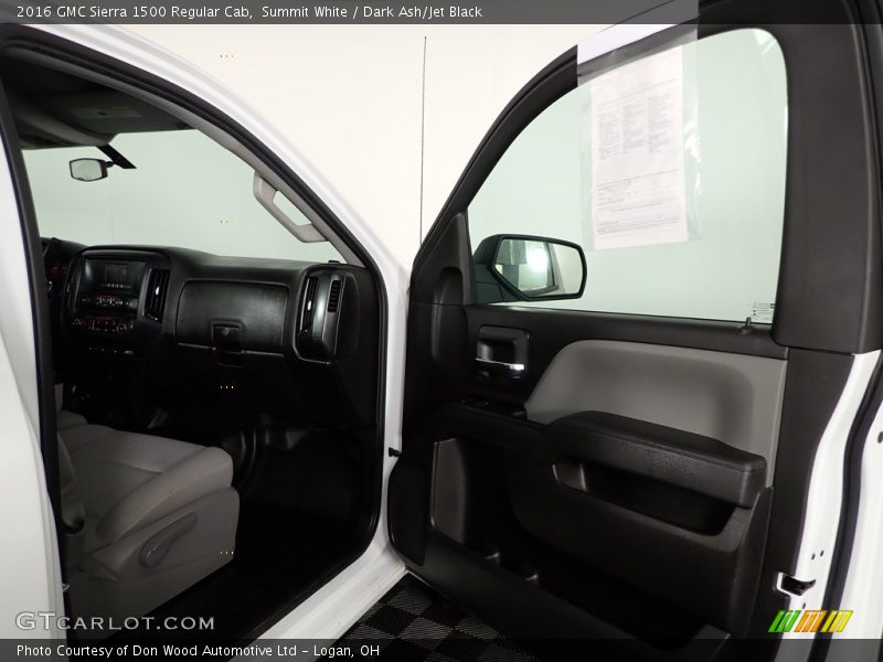 Summit White / Dark Ash/Jet Black 2016 GMC Sierra 1500 Regular Cab