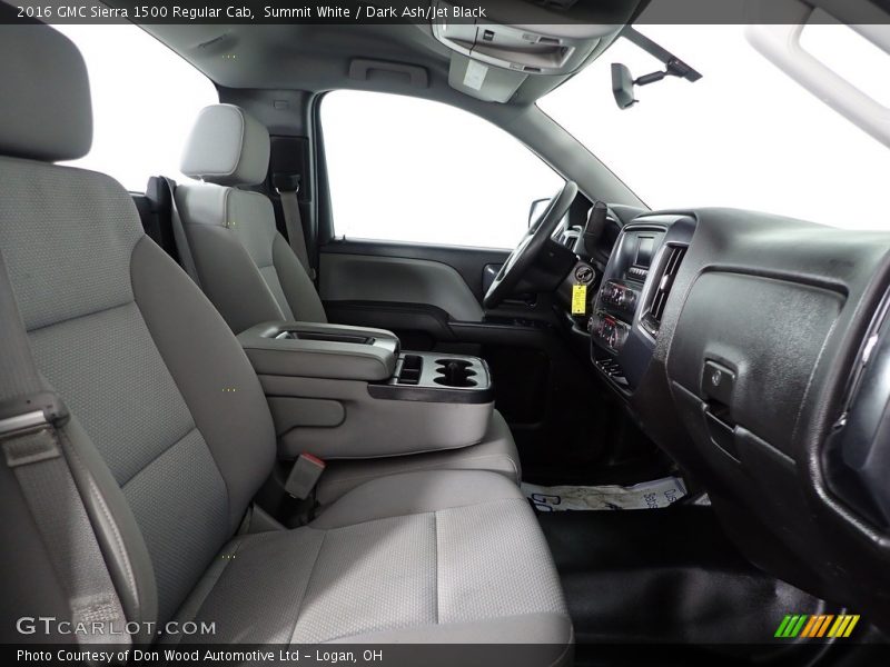 Summit White / Dark Ash/Jet Black 2016 GMC Sierra 1500 Regular Cab