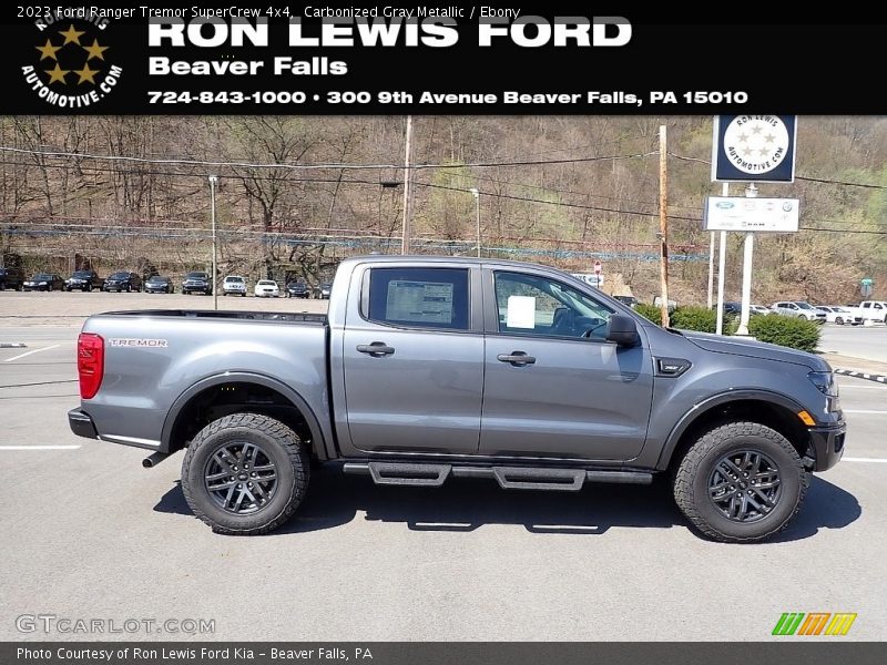 Carbonized Gray Metallic / Ebony 2023 Ford Ranger Tremor SuperCrew 4x4
