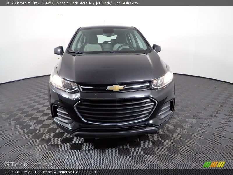 Mosaic Black Metallic / Jet Black/­Light Ash Gray 2017 Chevrolet Trax LS AWD