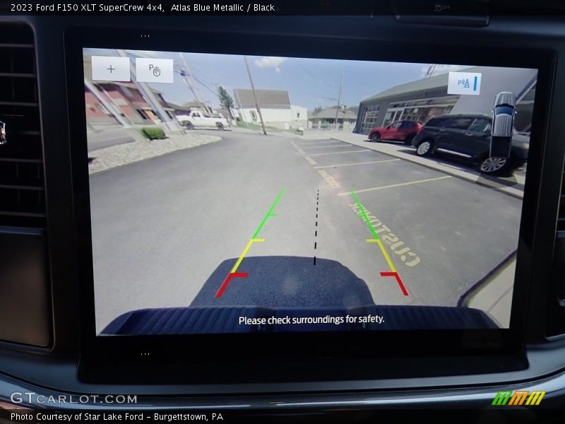 Atlas Blue Metallic / Black 2023 Ford F150 XLT SuperCrew 4x4