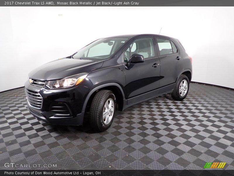 Mosaic Black Metallic / Jet Black/­Light Ash Gray 2017 Chevrolet Trax LS AWD