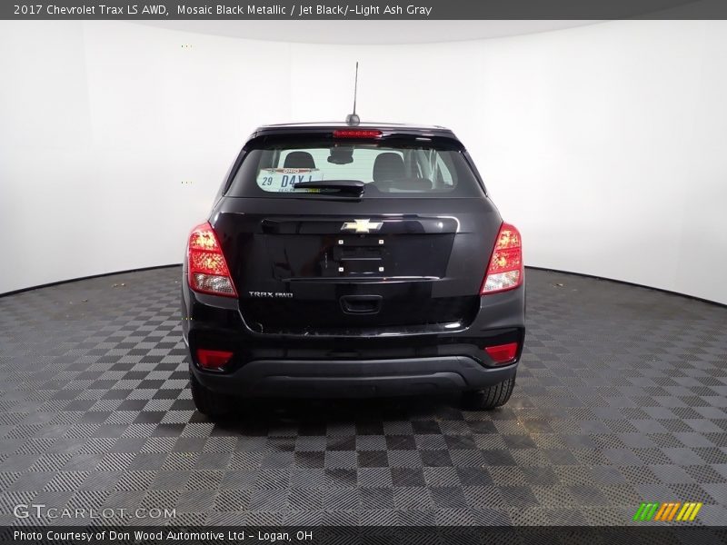 Mosaic Black Metallic / Jet Black/­Light Ash Gray 2017 Chevrolet Trax LS AWD