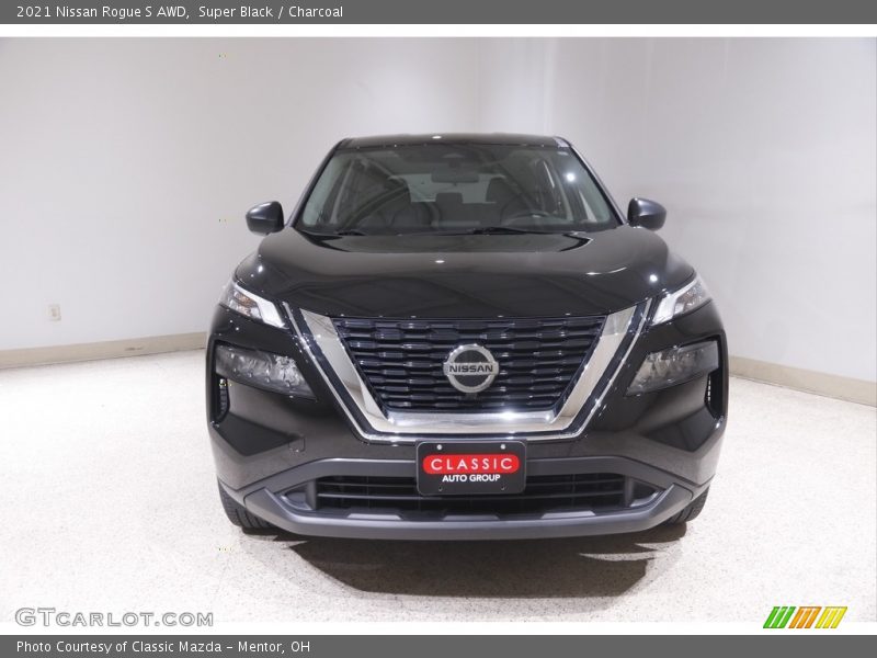 Super Black / Charcoal 2021 Nissan Rogue S AWD