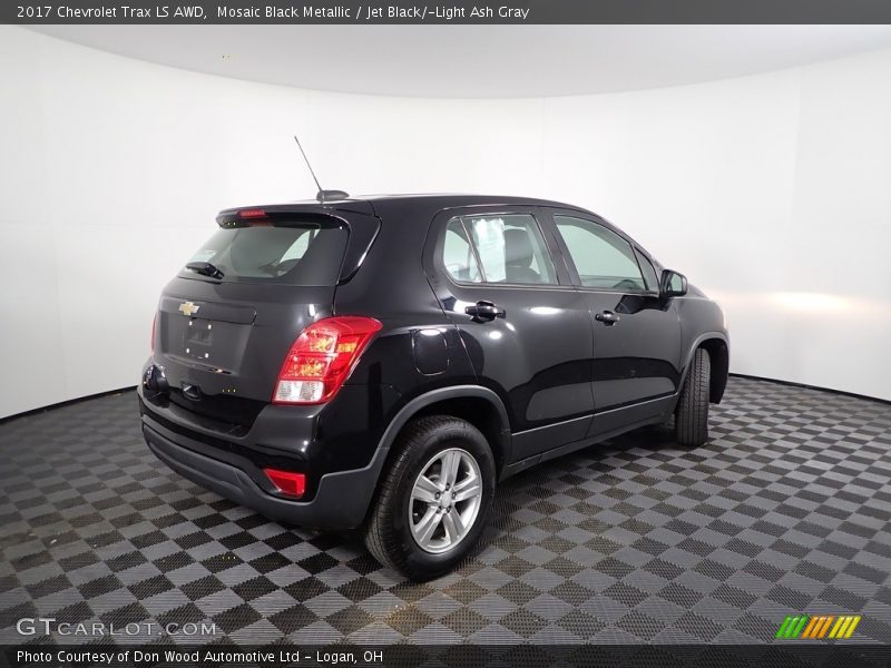 Mosaic Black Metallic / Jet Black/­Light Ash Gray 2017 Chevrolet Trax LS AWD