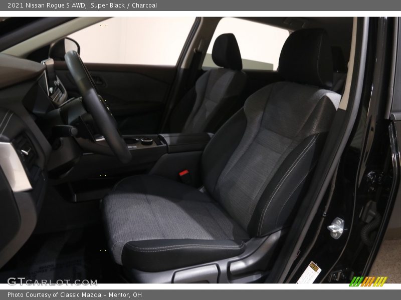 Super Black / Charcoal 2021 Nissan Rogue S AWD