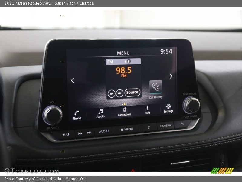 Super Black / Charcoal 2021 Nissan Rogue S AWD