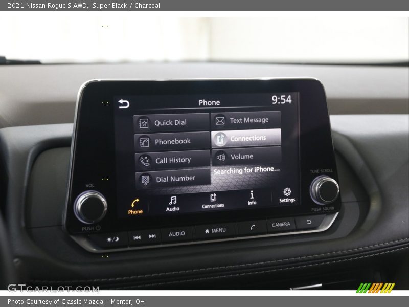 Super Black / Charcoal 2021 Nissan Rogue S AWD