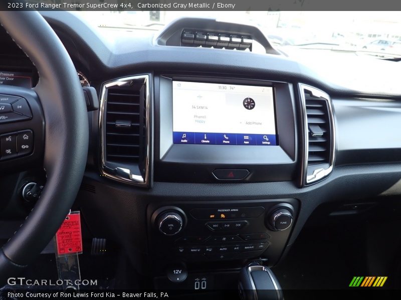 Carbonized Gray Metallic / Ebony 2023 Ford Ranger Tremor SuperCrew 4x4