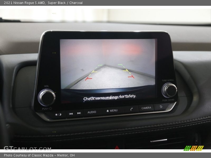 Super Black / Charcoal 2021 Nissan Rogue S AWD