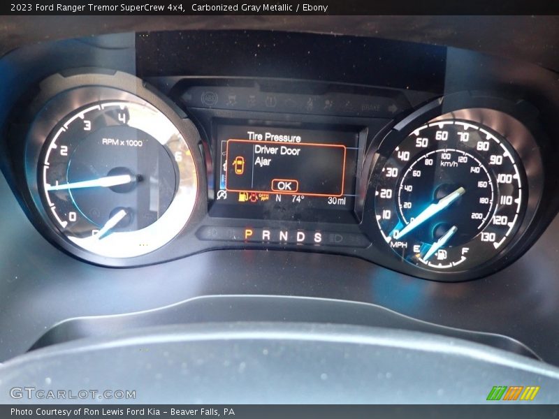  2023 Ranger Tremor SuperCrew 4x4 Tremor SuperCrew 4x4 Gauges