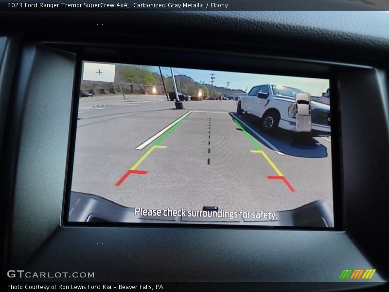 Carbonized Gray Metallic / Ebony 2023 Ford Ranger Tremor SuperCrew 4x4