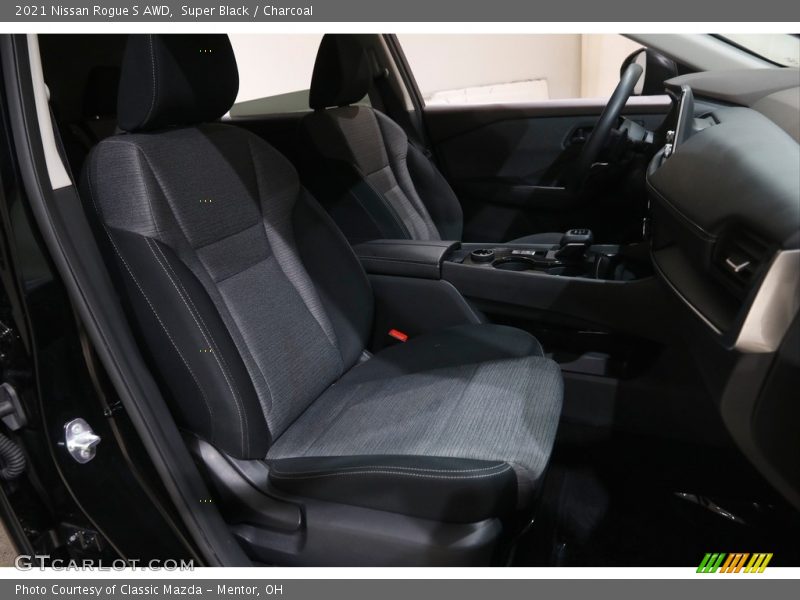 Super Black / Charcoal 2021 Nissan Rogue S AWD