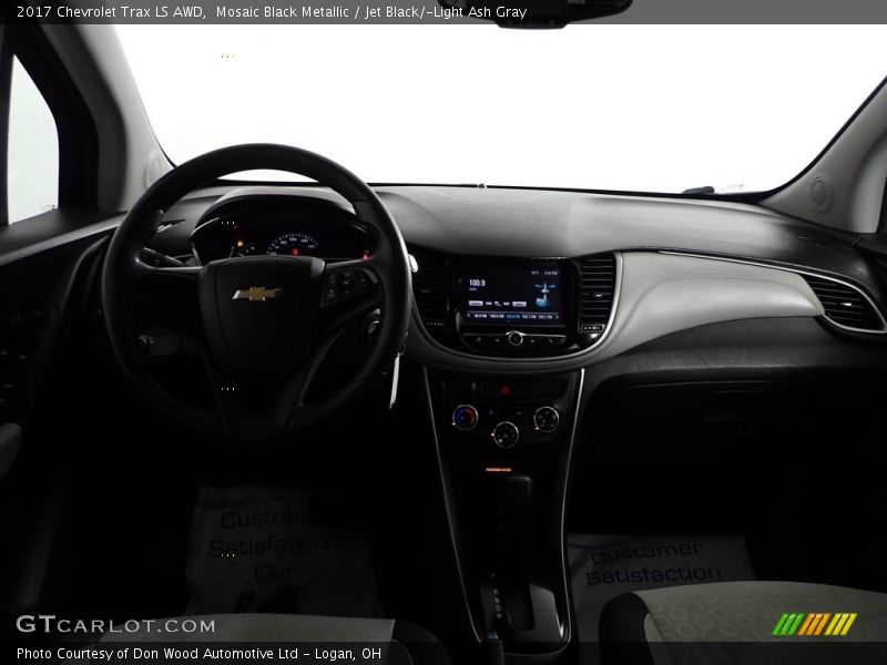 Mosaic Black Metallic / Jet Black/­Light Ash Gray 2017 Chevrolet Trax LS AWD