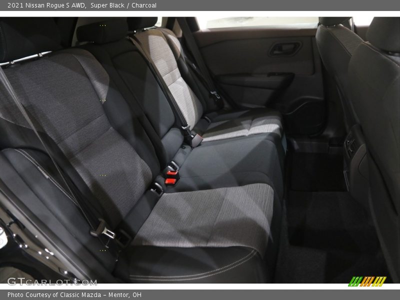 Super Black / Charcoal 2021 Nissan Rogue S AWD