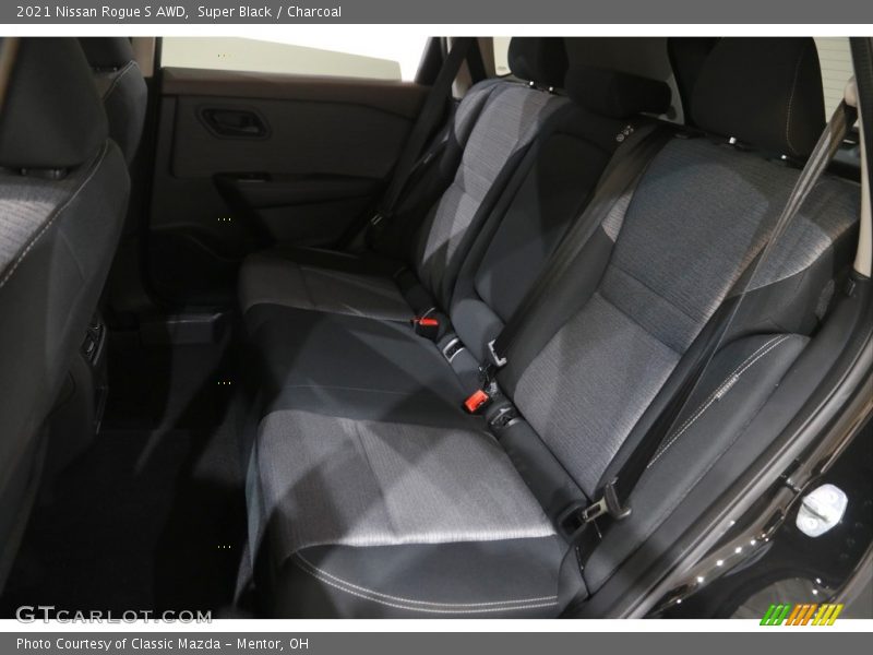 Super Black / Charcoal 2021 Nissan Rogue S AWD