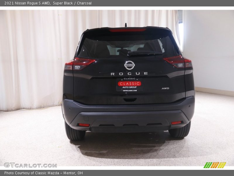 Super Black / Charcoal 2021 Nissan Rogue S AWD