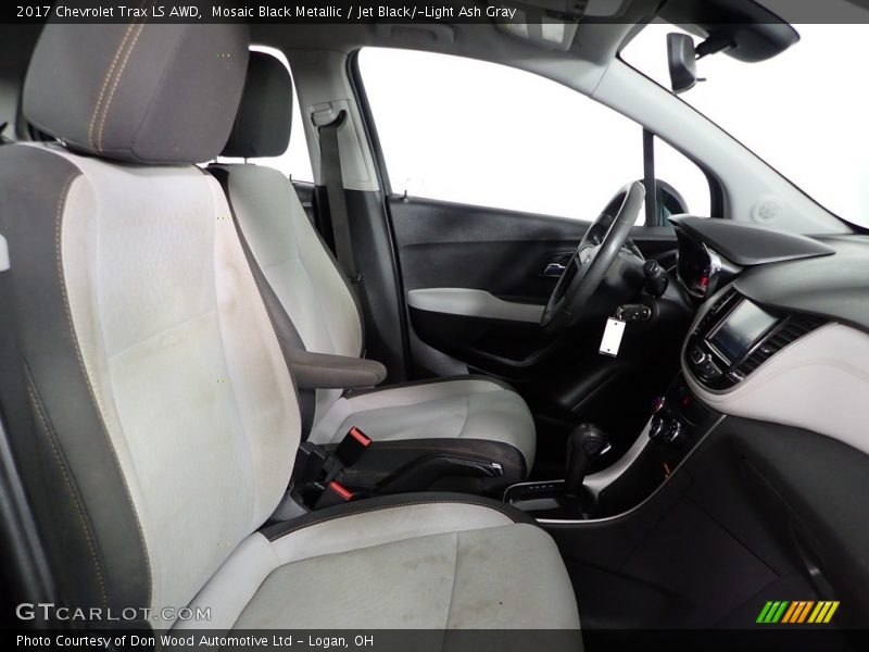 Mosaic Black Metallic / Jet Black/­Light Ash Gray 2017 Chevrolet Trax LS AWD