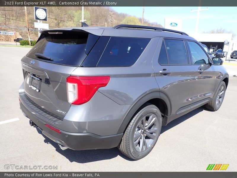 Carbonized Gray Metallic / Ebony 2023 Ford Explorer XLT 4WD