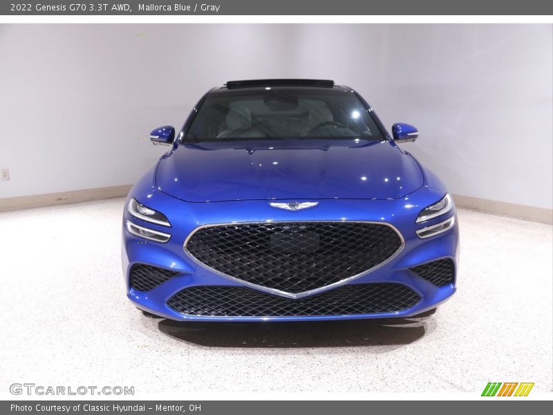 Mallorca Blue / Gray 2022 Genesis G70 3.3T AWD