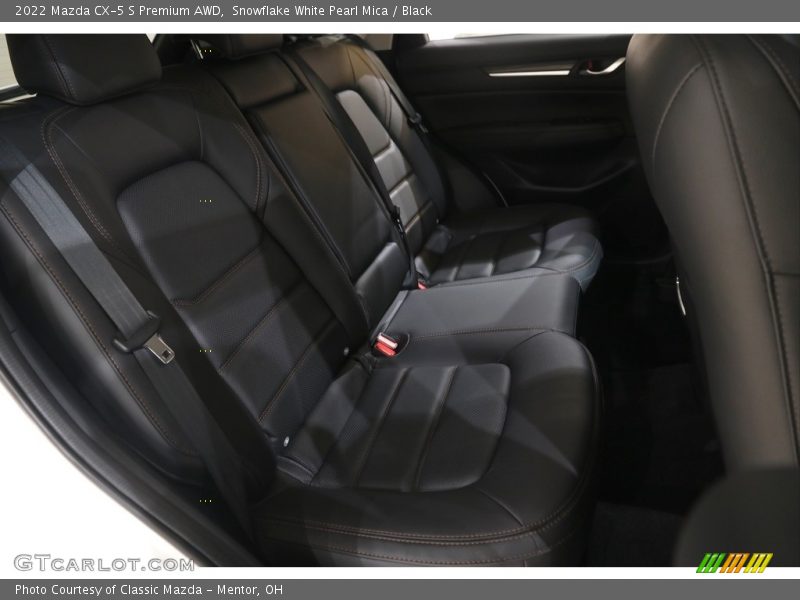 Snowflake White Pearl Mica / Black 2022 Mazda CX-5 S Premium AWD