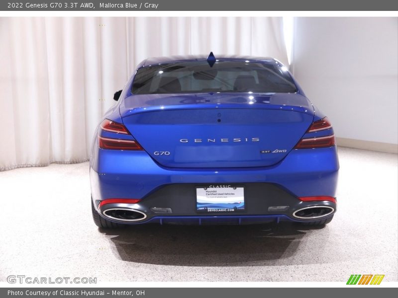 Mallorca Blue / Gray 2022 Genesis G70 3.3T AWD