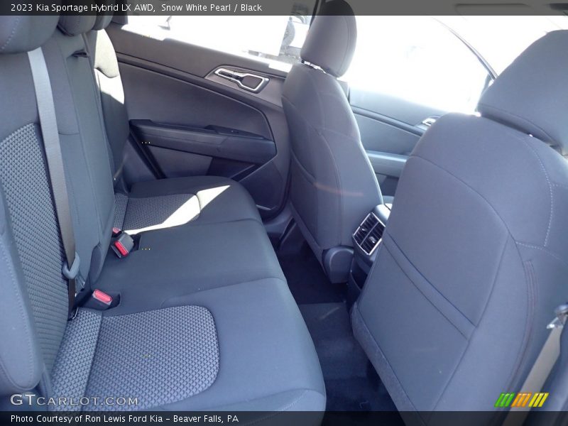 Snow White Pearl / Black 2023 Kia Sportage Hybrid LX AWD