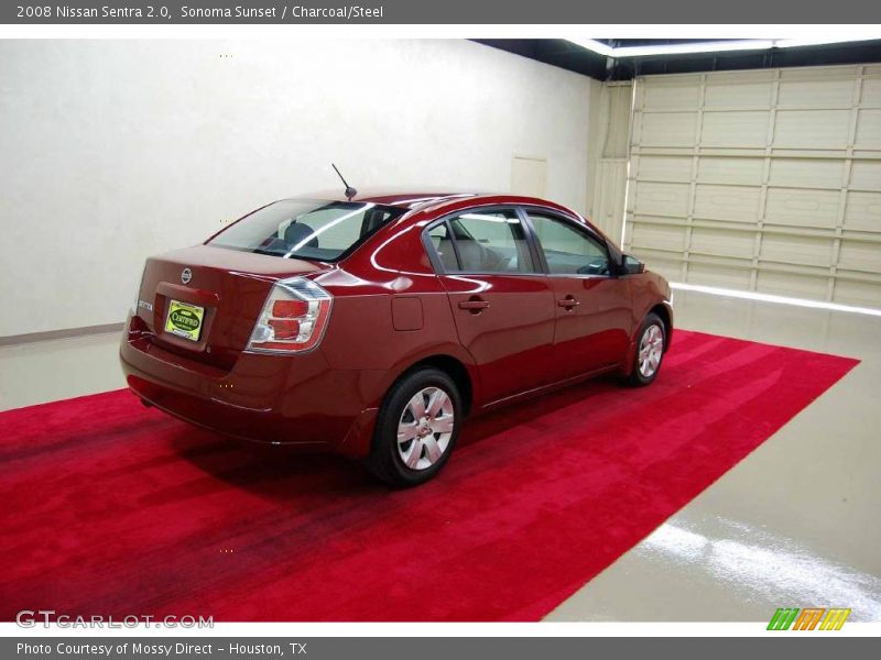 Sonoma Sunset / Charcoal/Steel 2008 Nissan Sentra 2.0