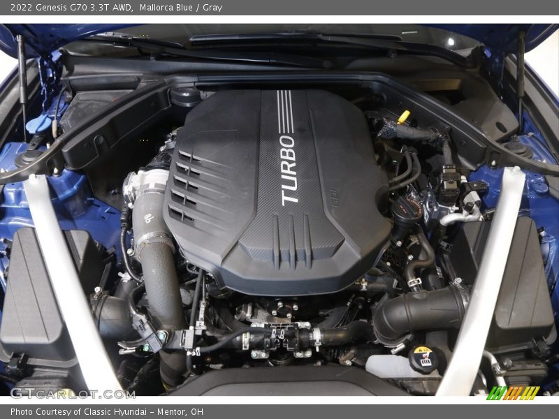  2022 G70 3.3T AWD Engine - 3.3 Liter Turbocharged DOHC 24-Valve VVT V6