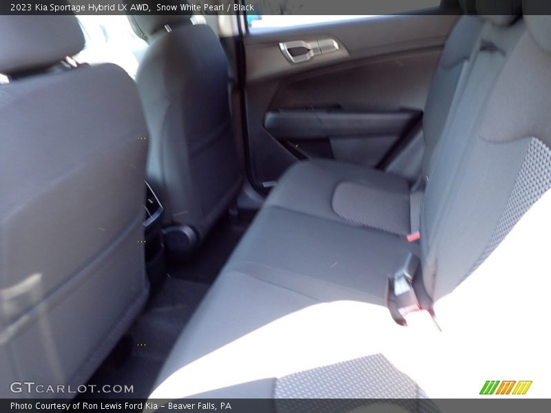Snow White Pearl / Black 2023 Kia Sportage Hybrid LX AWD