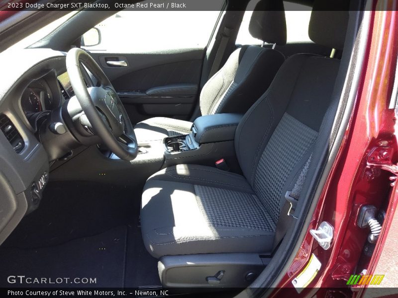 Octane Red Pearl / Black 2023 Dodge Charger SXT Blacktop