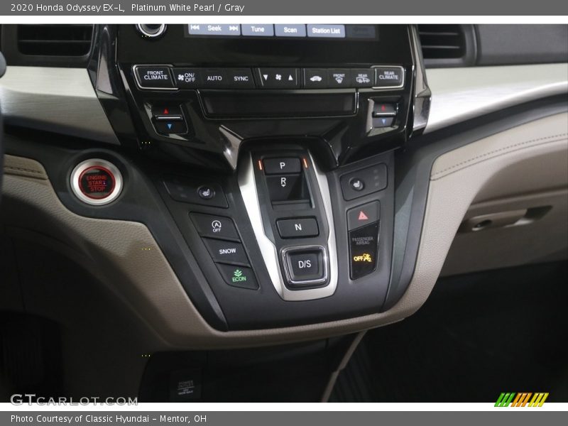 Platinum White Pearl / Gray 2020 Honda Odyssey EX-L