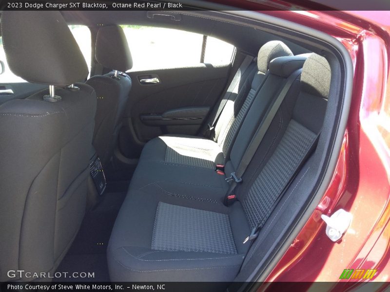 Octane Red Pearl / Black 2023 Dodge Charger SXT Blacktop
