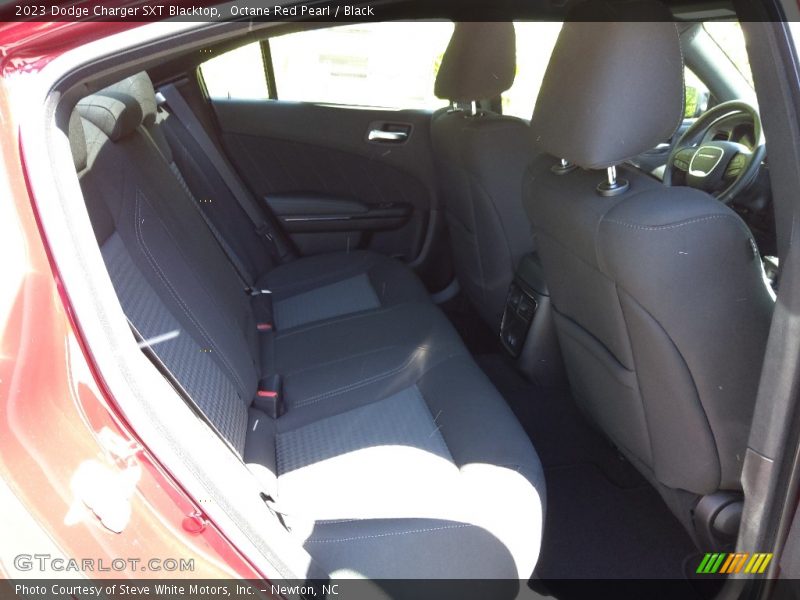 Octane Red Pearl / Black 2023 Dodge Charger SXT Blacktop