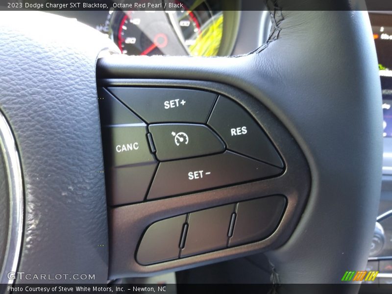 Octane Red Pearl / Black 2023 Dodge Charger SXT Blacktop