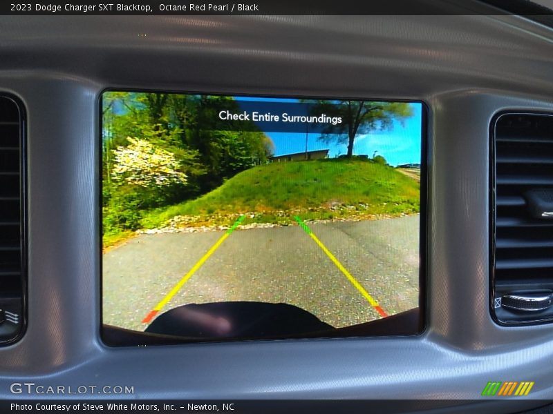 Octane Red Pearl / Black 2023 Dodge Charger SXT Blacktop
