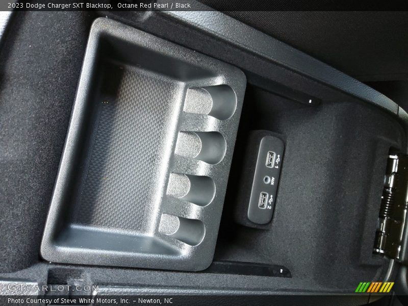 Octane Red Pearl / Black 2023 Dodge Charger SXT Blacktop