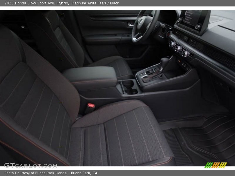 Platinum White Pearl / Black 2023 Honda CR-V Sport AWD Hybrid