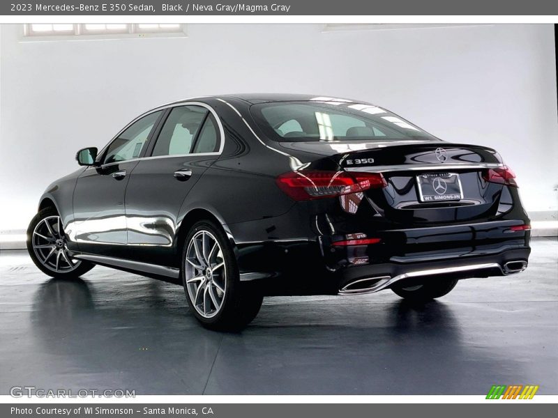 Black / Neva Gray/Magma Gray 2023 Mercedes-Benz E 350 Sedan