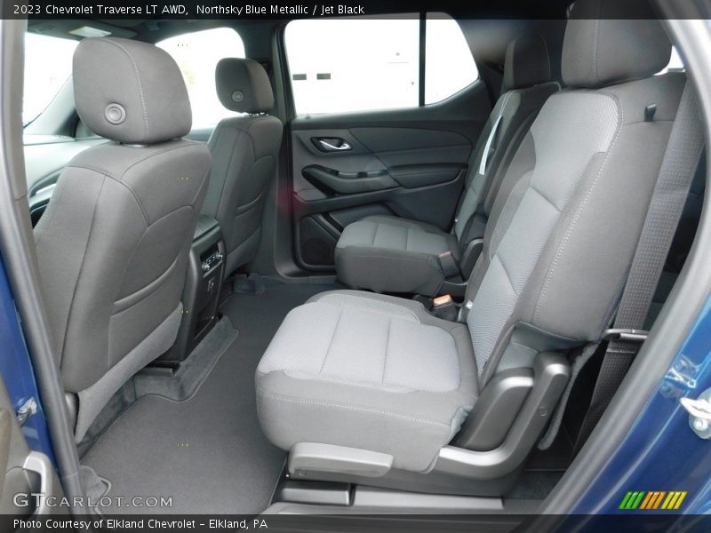 Rear Seat of 2023 Traverse LT AWD