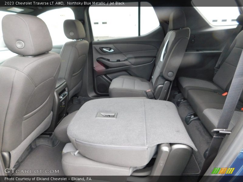 Rear Seat of 2023 Traverse LT AWD