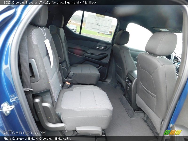 Rear Seat of 2023 Traverse LT AWD