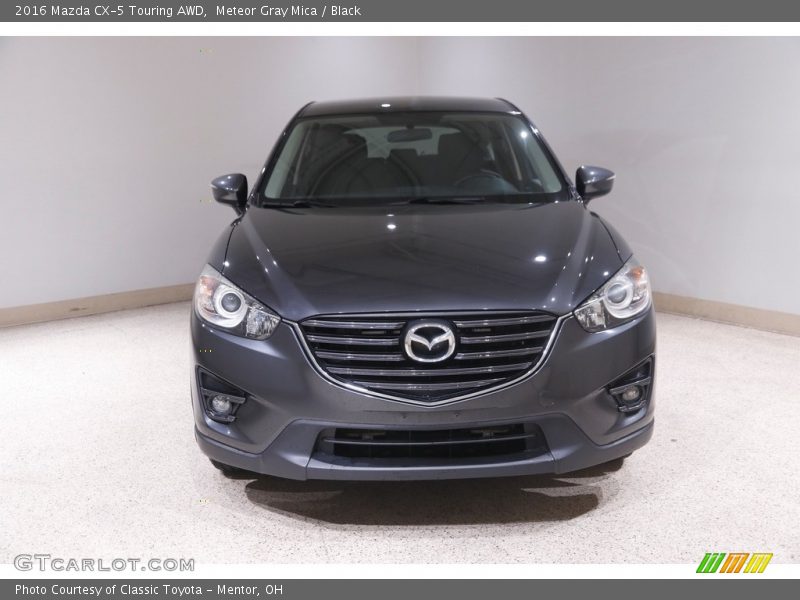 Meteor Gray Mica / Black 2016 Mazda CX-5 Touring AWD