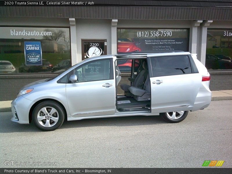 Celestial Silver Metallic / Ash 2020 Toyota Sienna LE