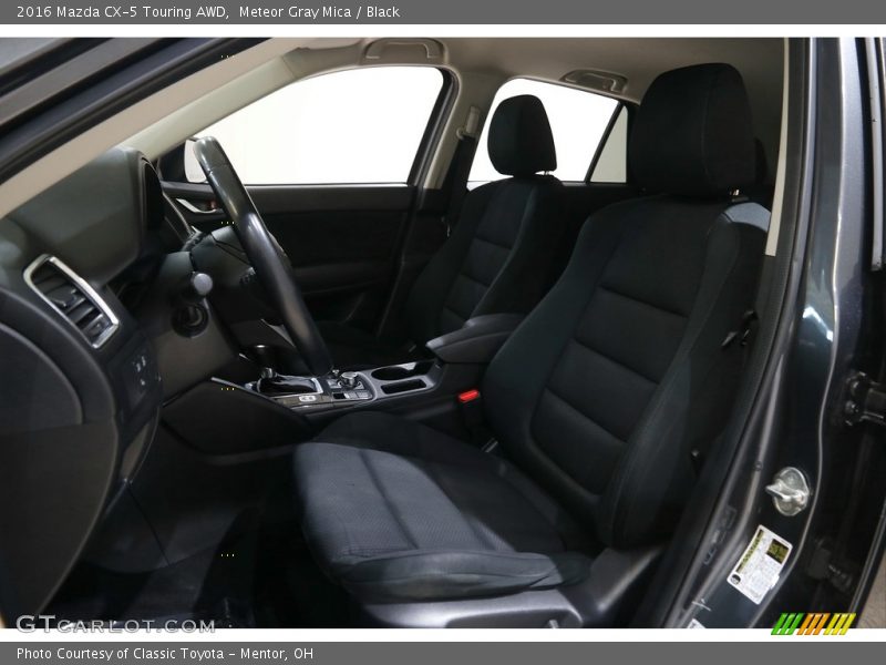 Meteor Gray Mica / Black 2016 Mazda CX-5 Touring AWD