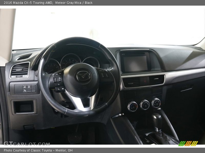 Meteor Gray Mica / Black 2016 Mazda CX-5 Touring AWD