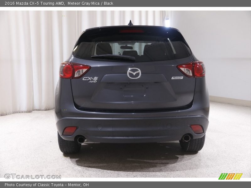 Meteor Gray Mica / Black 2016 Mazda CX-5 Touring AWD