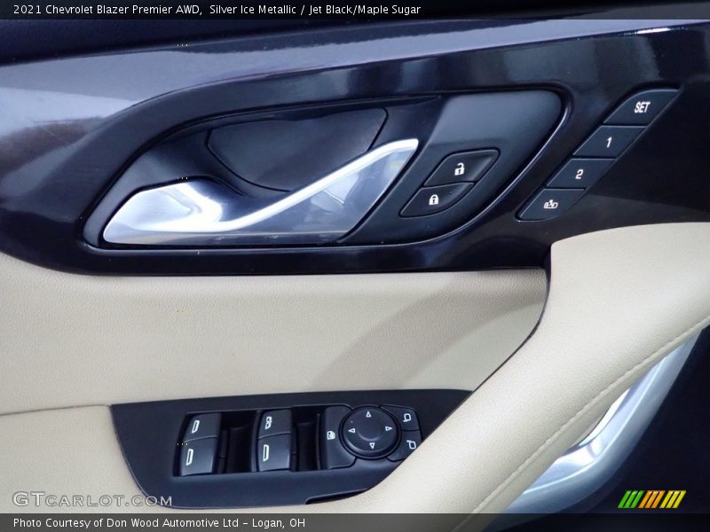 Silver Ice Metallic / Jet Black/Maple Sugar 2021 Chevrolet Blazer Premier AWD